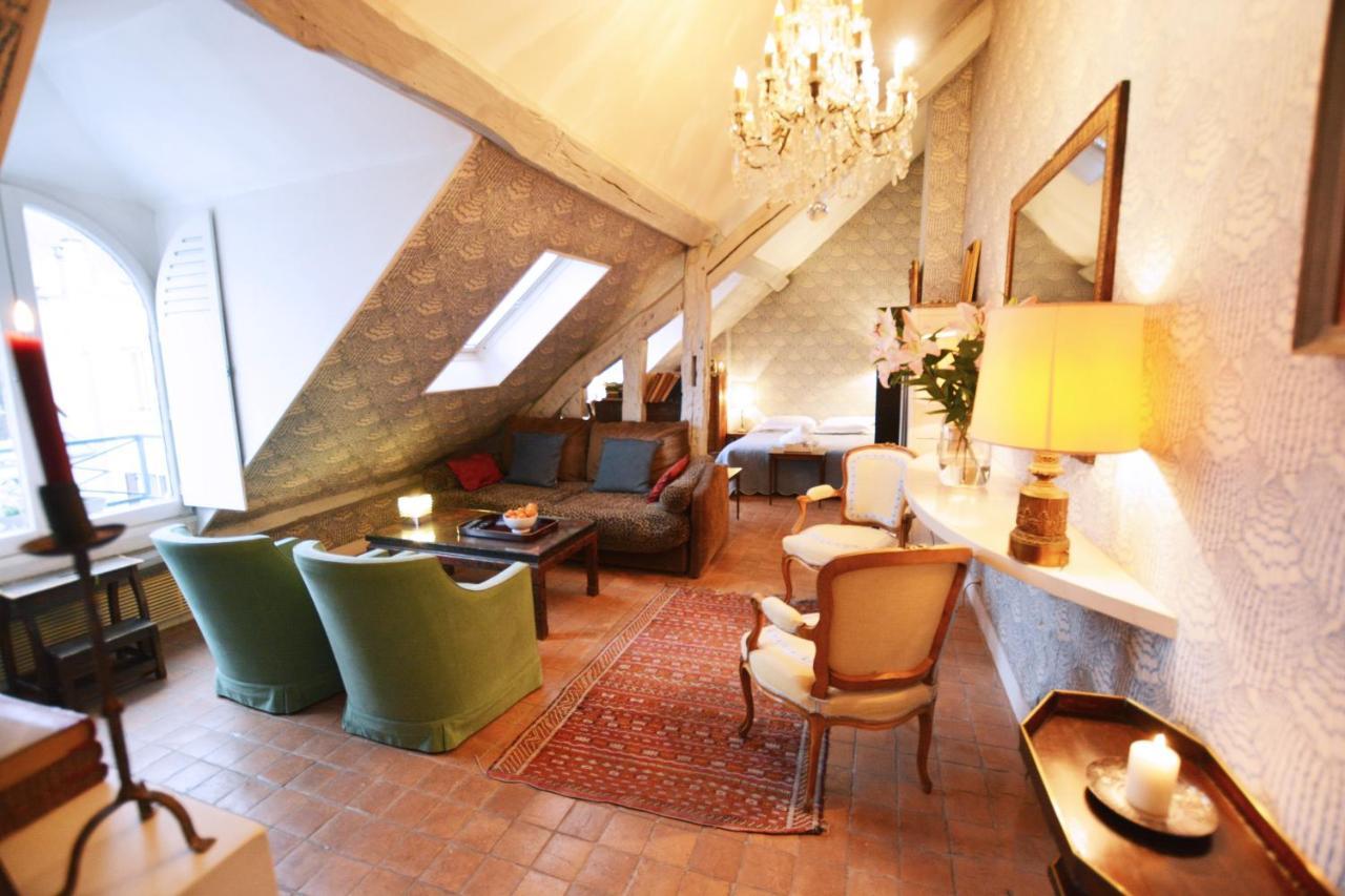 Charming Studio Near Louvre París Exterior foto