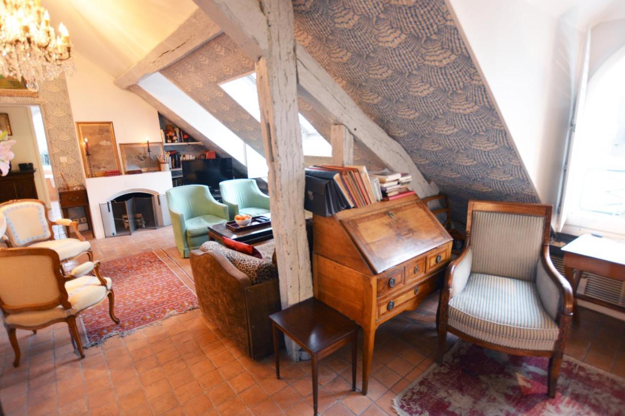 Charming Studio Near Louvre París Exterior foto