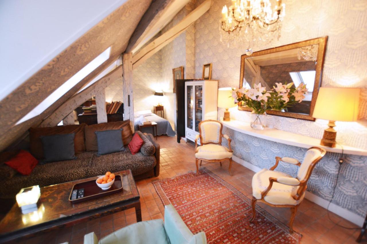 Charming Studio Near Louvre París Exterior foto